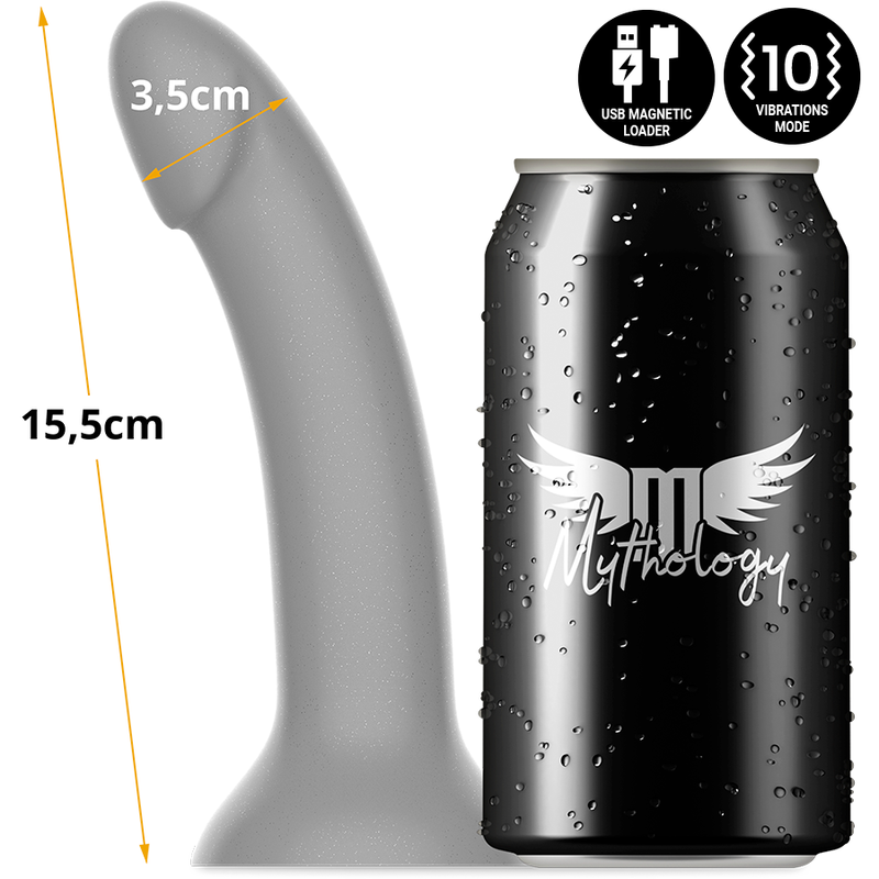 MYTHOLOGY - RUNE MAJESTIC DILDO S - VIBRATEUR WATCHME TECHNOLOGIE SANS FIL COMPATIBLE - Sensualia