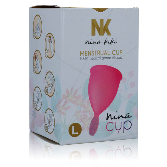 NINA KIKÍ - COUPE MENSTRUELLE ROSE - TAILLE L - Sensualia