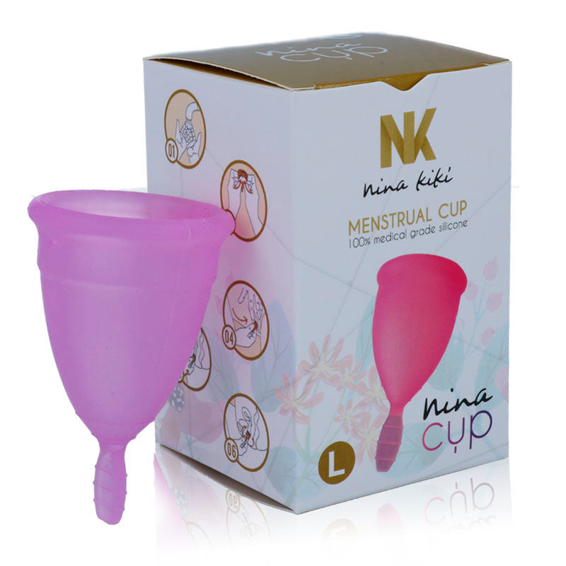 NINA KIKÍ - COUPE MENSTRUELLE VIOLET - TAILLE L - Sensualia
