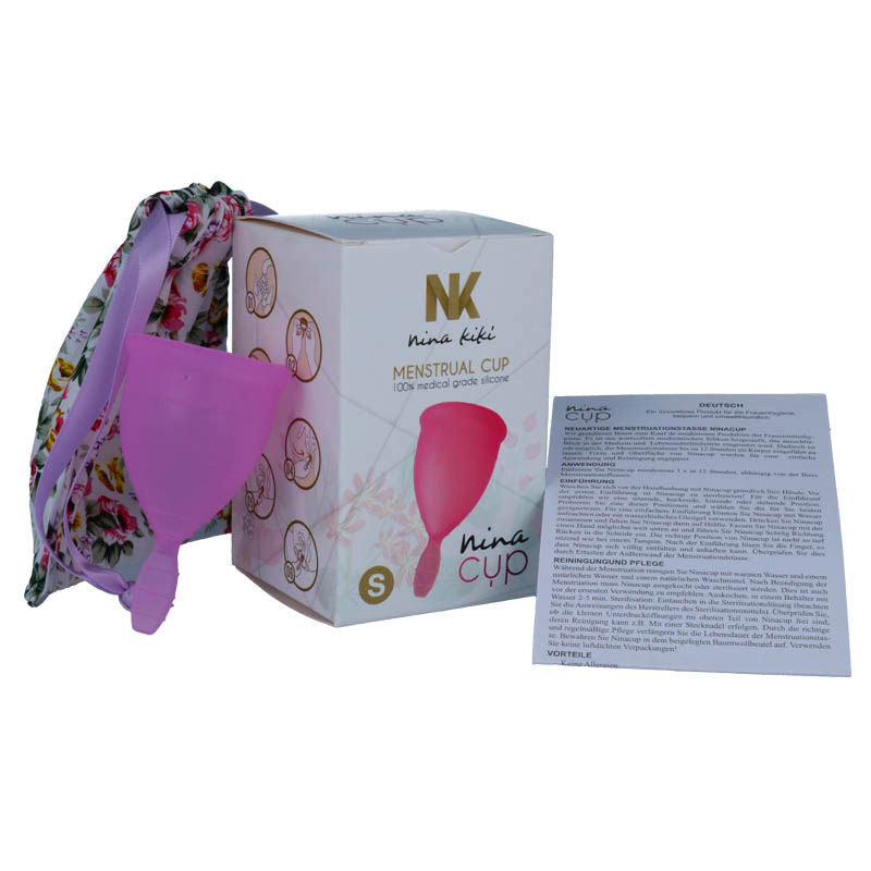 NINA KIKÍ - COUPE MENSTRUELLE VIOLET - TAILLE S - Sensualia