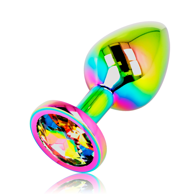 OHMAMA - PLUG ANAL CERCLE IRISÉ TAILLE S - Sensualia
