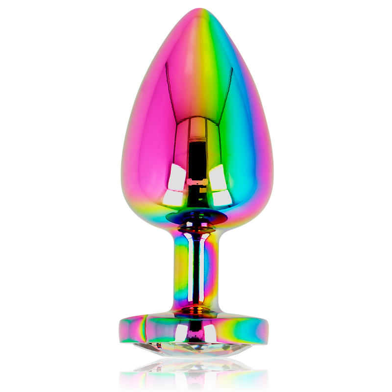 OHMAMA - PLUG ANAL COEUR IRISÉ TAILLE L - Sensualia