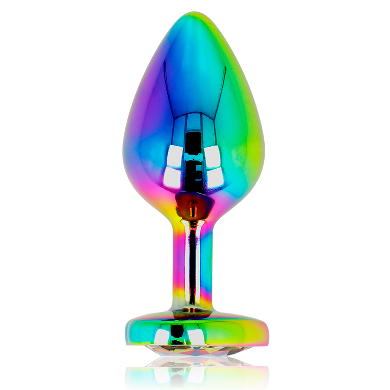 OHMAMA - PLUG ANAL COEUR IRISÉ TAILLE M - Sensualia