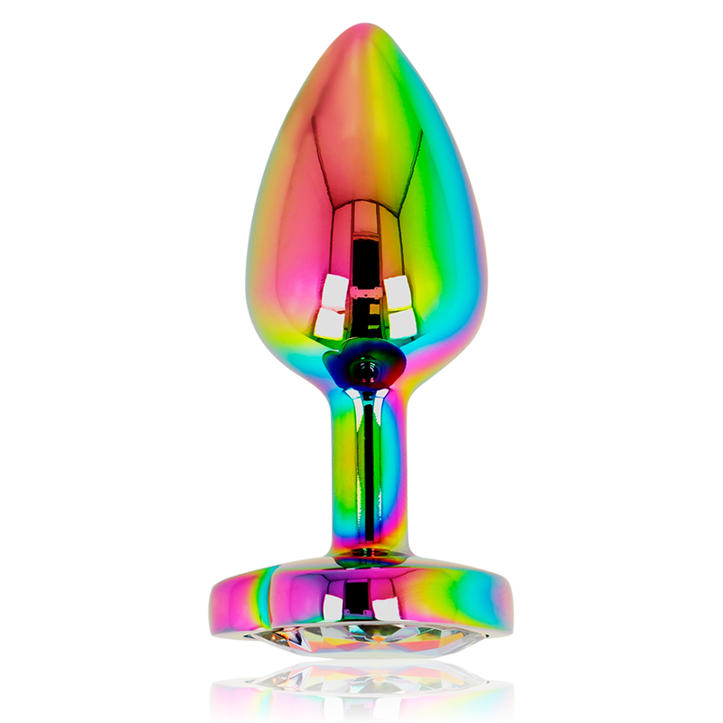 OHMAMA - PLUG ANAL COEUR IRISÉ TAILLE S - Sensualia