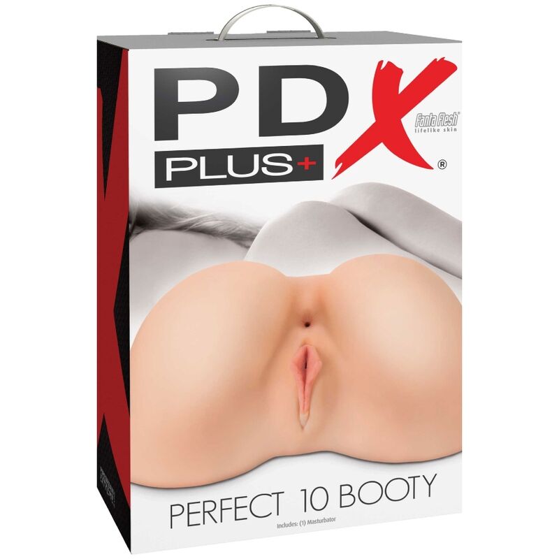 PDX PLUS - MASTURBATEUR DOUBLE ENTRÉE PERFECT 10 BOOTY - Sensualia