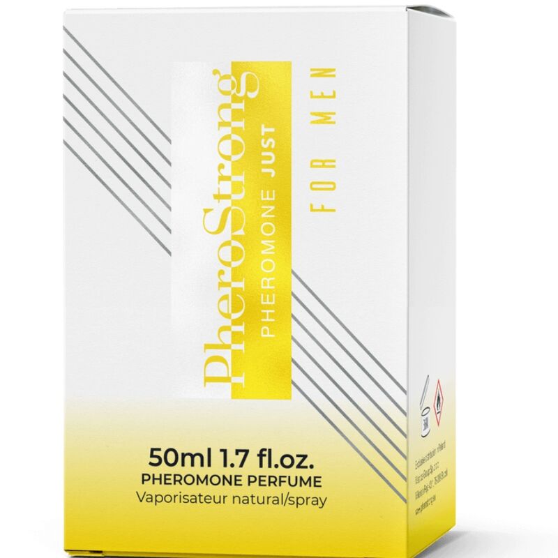 PHEROSTRONG - PARFUM AUX PHÉROMONES JUSTE POUR HOMMES 50 ML - Sensualia