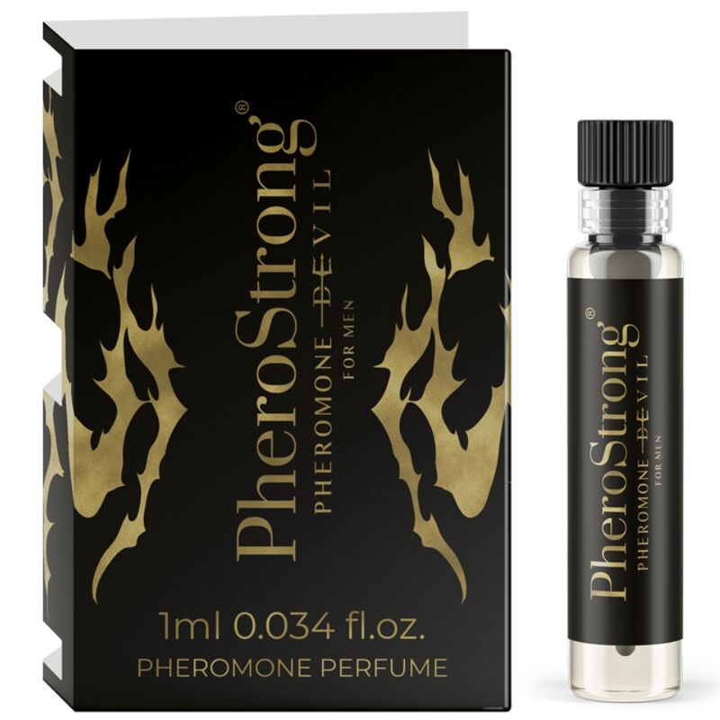 PHEROSTRONG - PARFUM PHÉROMONE DIABLE POUR HOMME 1 ML - Sensualia
