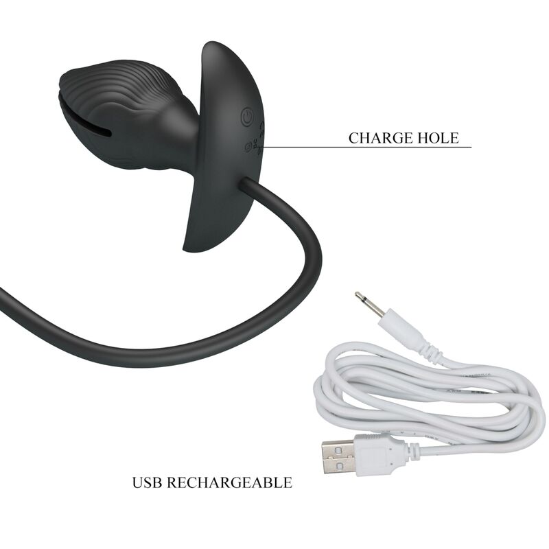 PRETTY LOVE - PLUG ANAL GONFLABLE & RECHARGEABLE - Sensualia