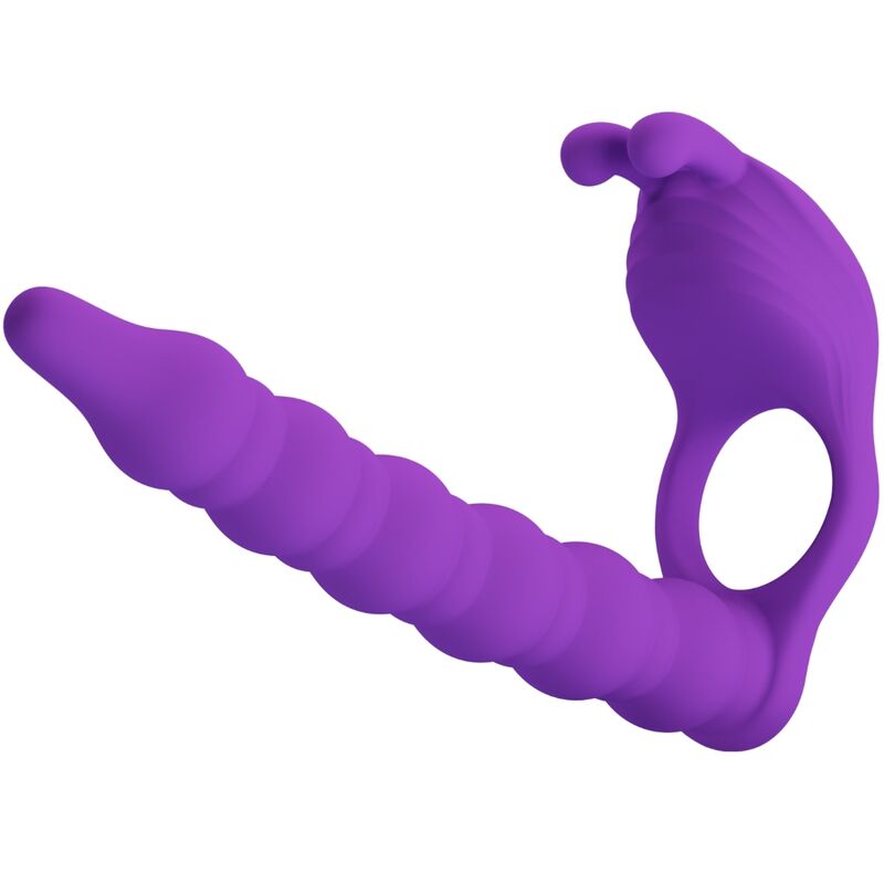 PRETTY LOVE - BLACKNEY ANNEAUX PÉNIS AVEC PLUG VIBRATEUR - Sensualia