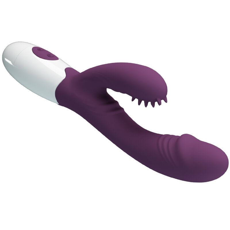 PRETTY LOVE - ANDRE VIBRATEUR RABBIT & STIMULATEUR DE POINT G VIOLET - Sensualia