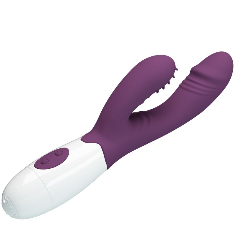 PRETTY LOVE - ANDRE VIBRATEUR RABBIT & STIMULATEUR DE POINT G VIOLET - Sensualia