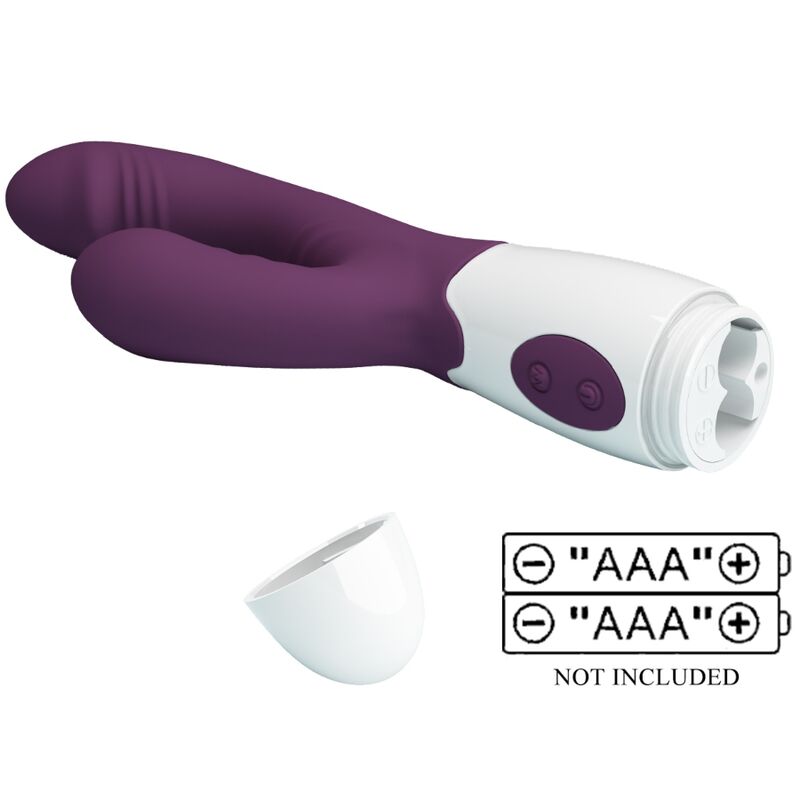 PRETTY LOVE - ANDRE VIBRATEUR RABBIT & STIMULATEUR DE POINT G VIOLET - Sensualia