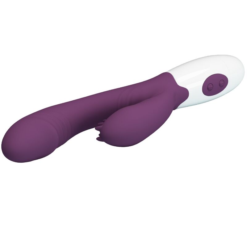 PRETTY LOVE - ANDRE VIBRATEUR RABBIT & STIMULATEUR DE POINT G VIOLET - Sensualia