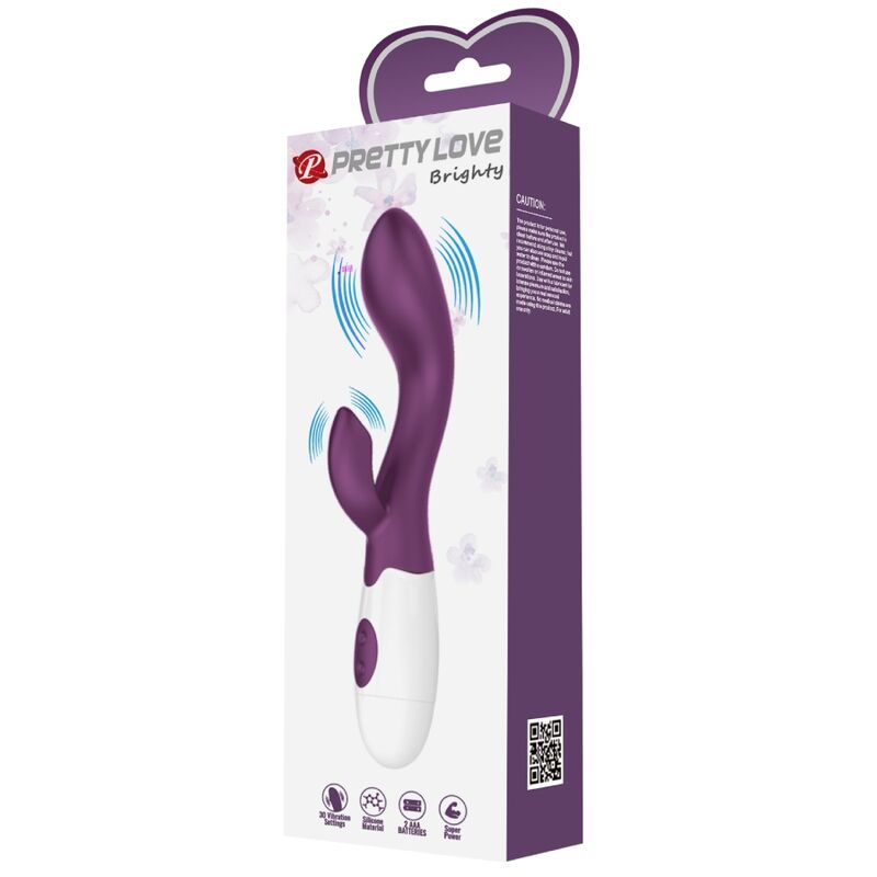 PRETTY LOVE - VIBRATEUR BRIGHTY SPOT G VIOLET - Sensualia