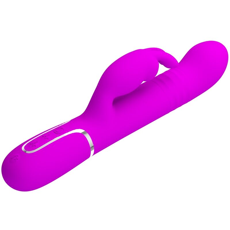 PRETTY LOVE - VIBRATEUR COALE RABBIT PERLES VIOLET - Sensualia