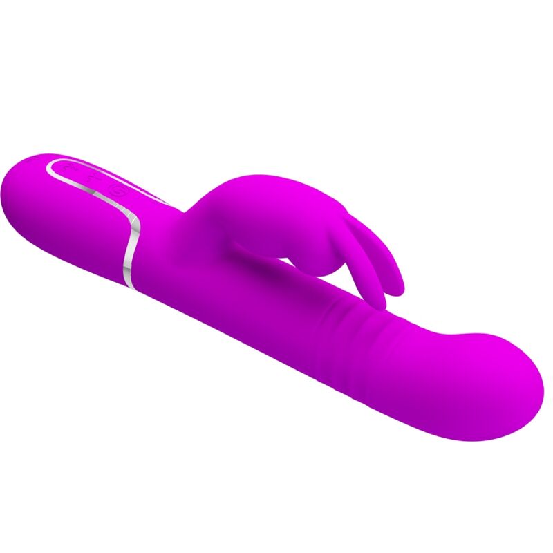 PRETTY LOVE - VIBRATEUR COALE RABBIT PERLES VIOLET - Sensualia