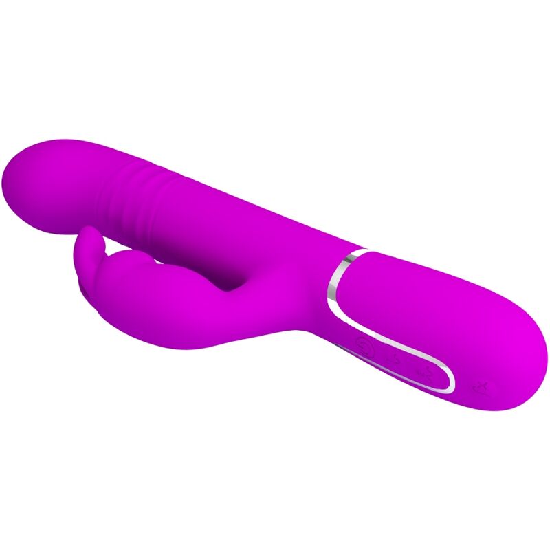 PRETTY LOVE - VIBRATEUR COALE RABBIT PERLES VIOLET - Sensualia