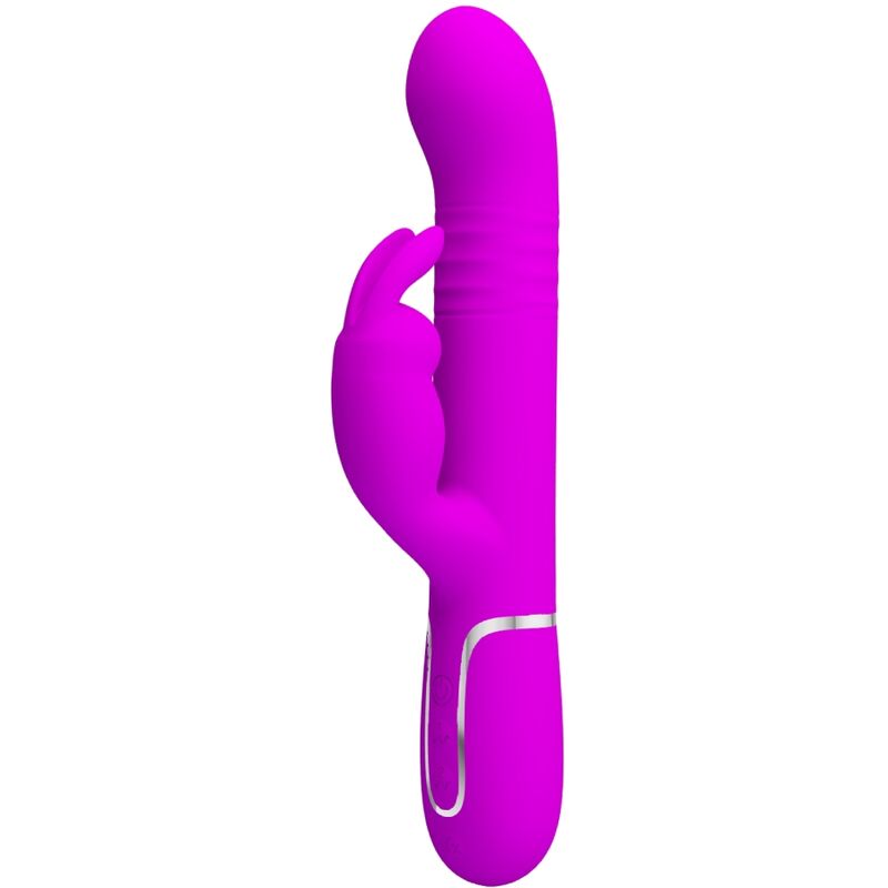 PRETTY LOVE - VIBRATEUR COALE RABBIT PERLES VIOLET - Sensualia