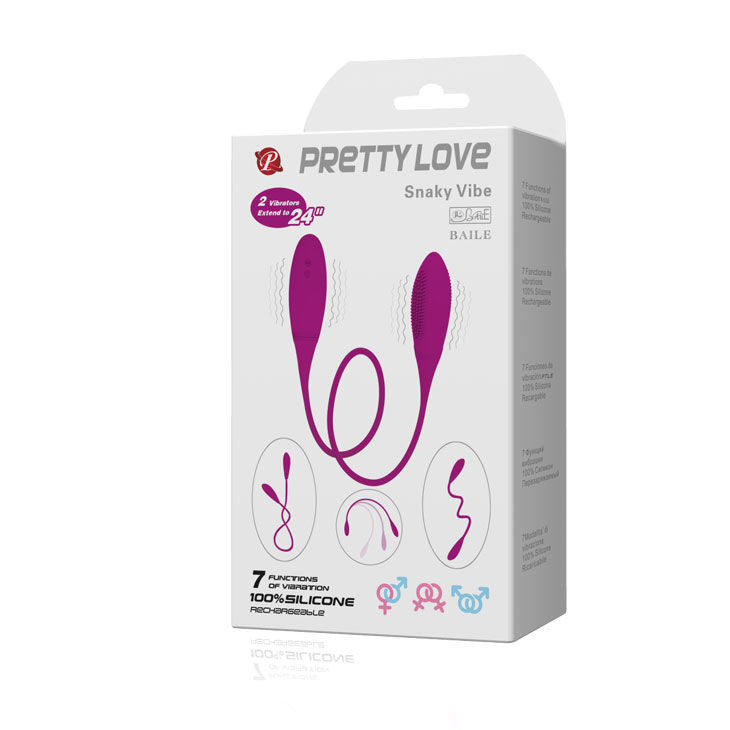 PRETTY LOVE - SNAKY DELUXE VIBRATEUR 7 V - Sensualia