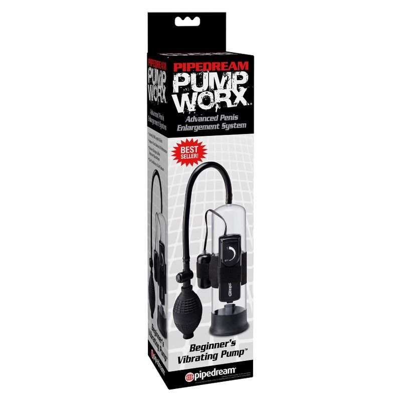 PUMP WORX - BEGINNERS POMPE À VENTOUSE VIBRANTE - Sensualia