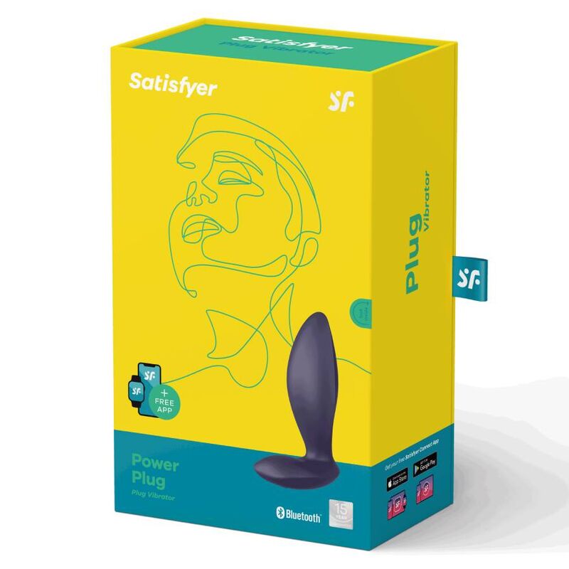 SATISFYER - POWER PLUG VIOLET - Sensualia