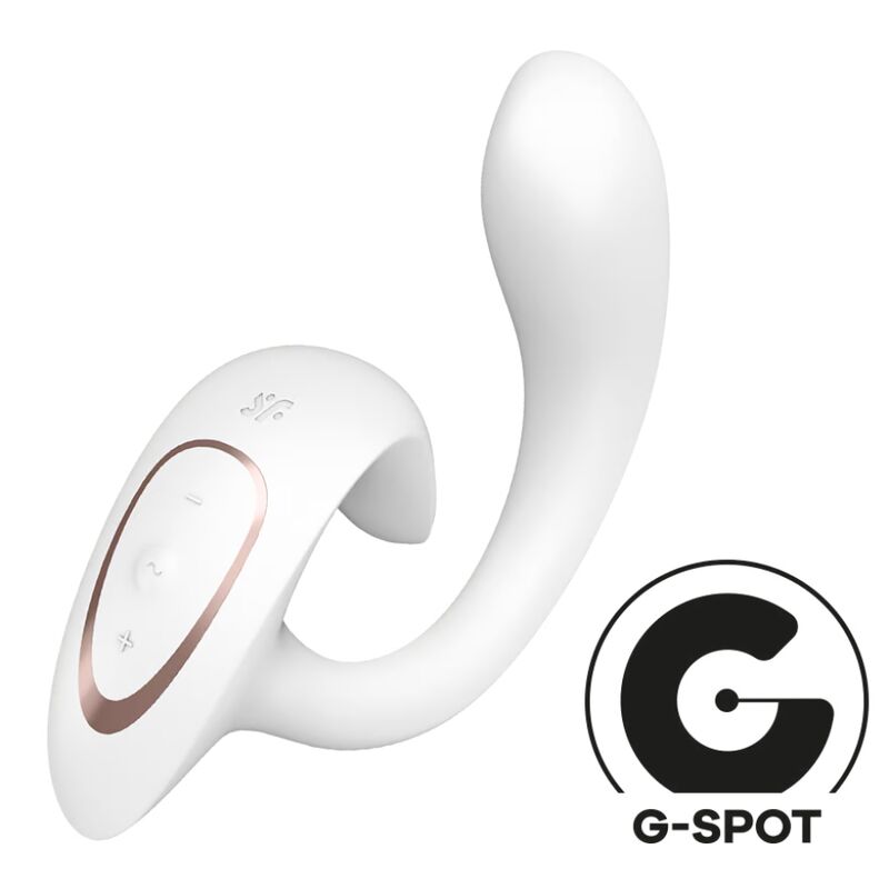 SATISFYER - G FOR GODDESS 1 VIBRATEUR LAPIN BLANC - Sensualia