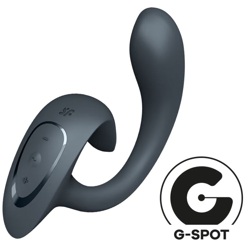 SATISFYER - G FOR GODDESS 1 VIBRATEUR RABBIT GRIS FONC? - Sensualia