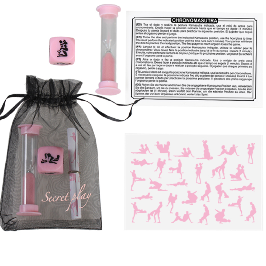 SECRETPLAY - KIT CHRONOMASUTRA (ES/EN/FR/DE/PT) - Sensualia
