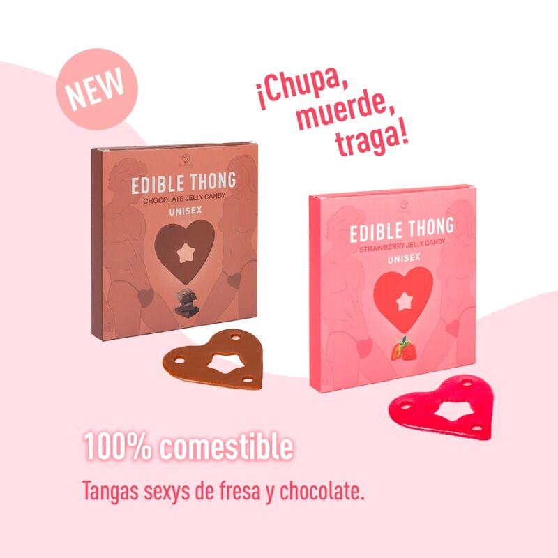 SECRET PLAY - STRING GUMMY FRAISE - Sensualia