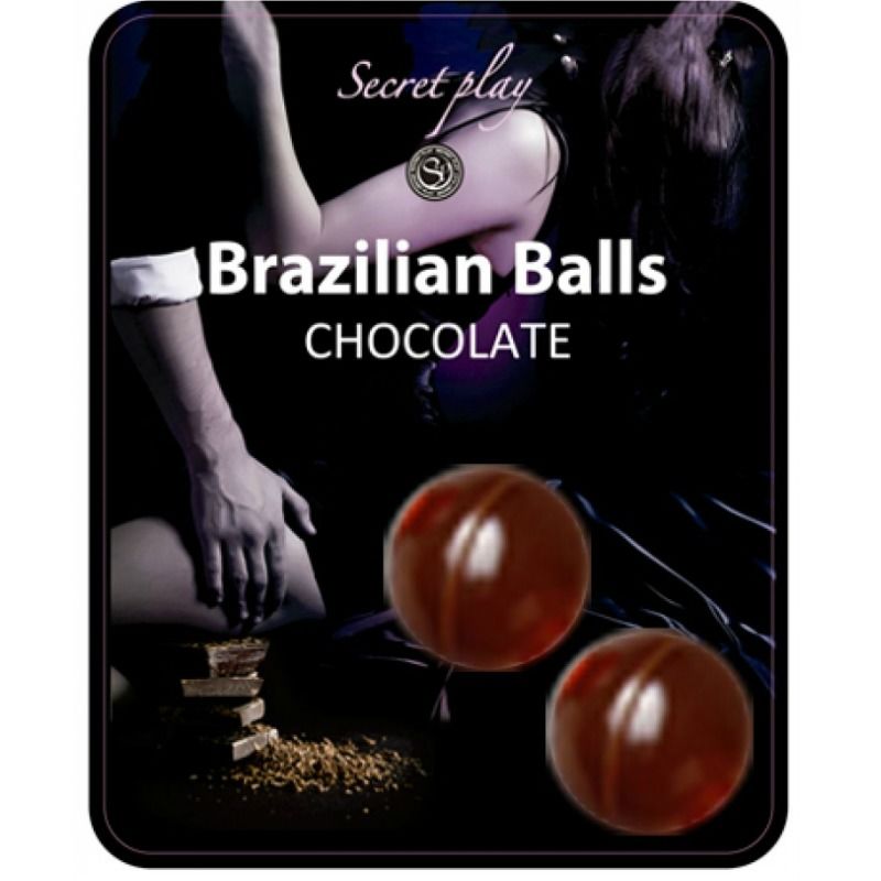 SECRETPLAY - 2 BOULES BRÉSILIENNES CHOCOLAT - Sensualia