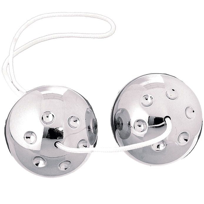 SEVEN CREATIONS - BOULES DE GEISHA ARGENT NUANCES ARGENTÉES - Sensualia