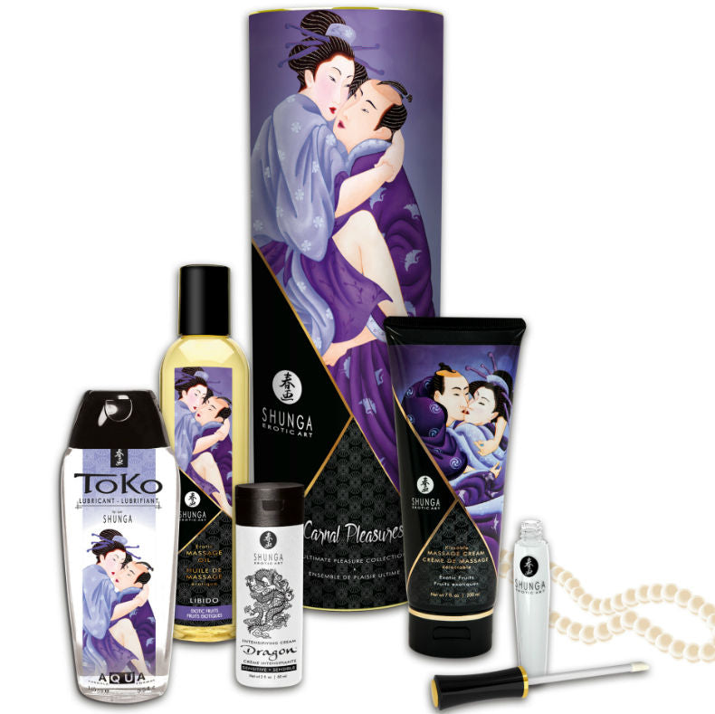 SHUNGA - KIT DE COLLECTION Plaisirs Charnels - Sensualia