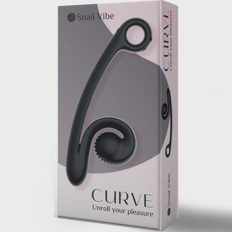 SNAIL VIBE - VIBRATEUR CURVE NOIR - Sensualia