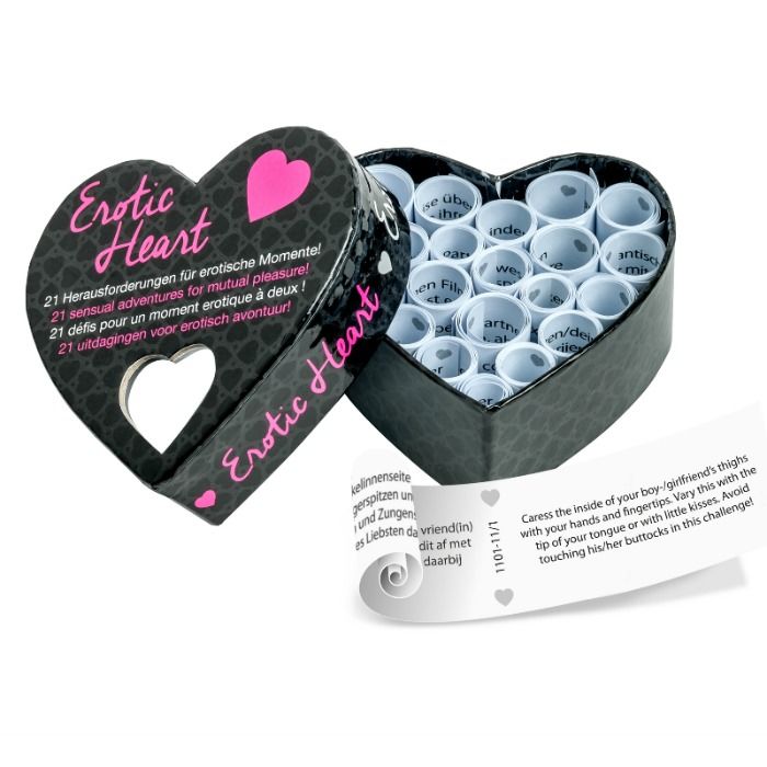 TEASE & PLEASE - JEU DE COEUR ÉROTIQUE - Sensualia