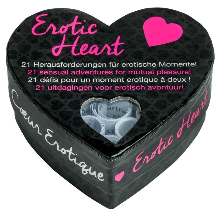 TEASE & PLEASE - JEU DE COEUR ÉROTIQUE - Sensualia