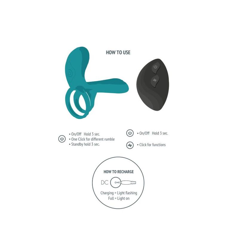 XOCOON - ANNEAU VIBRATEUR COUPLES VERT - Sensualia
