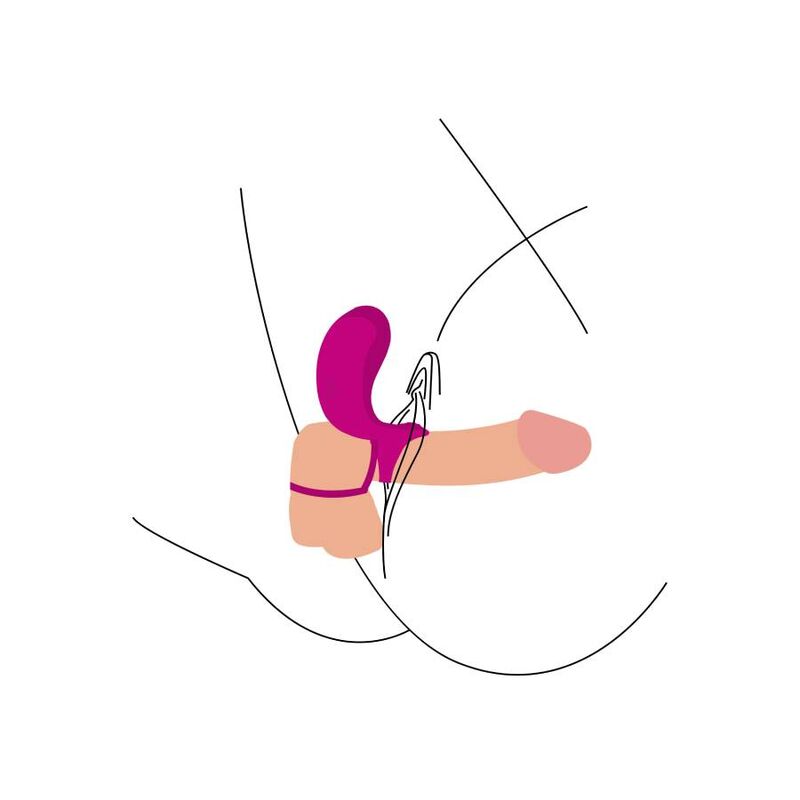 XOCOON - BAGUE STIMULATEUR DE COUPLES FUCHSIA - Sensualia