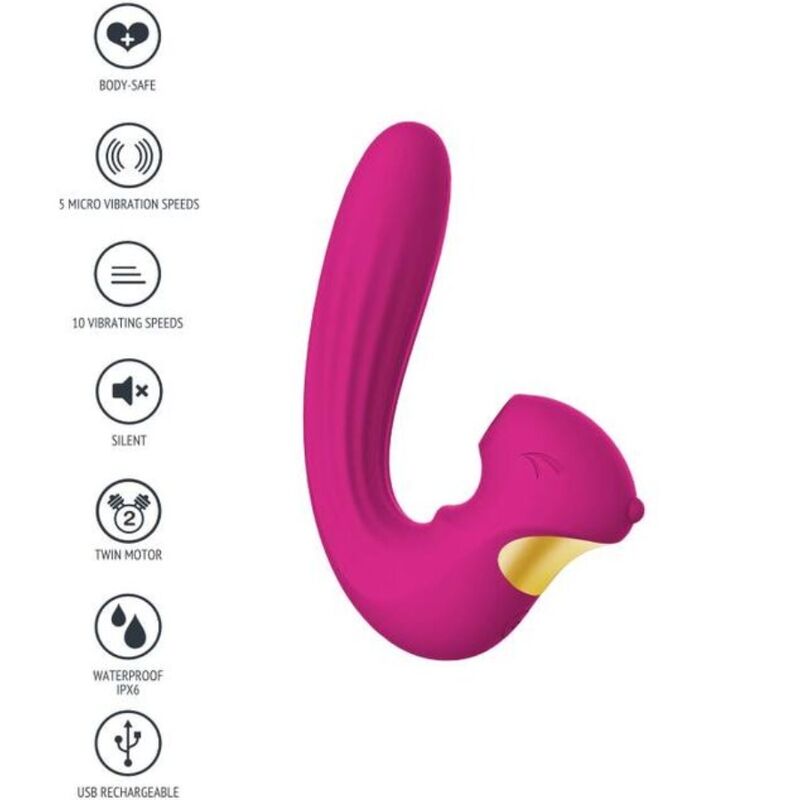 XOCOON - STIMULATEUR CELESTIAL LOVE VIBE FUCHSIA - Sensualia