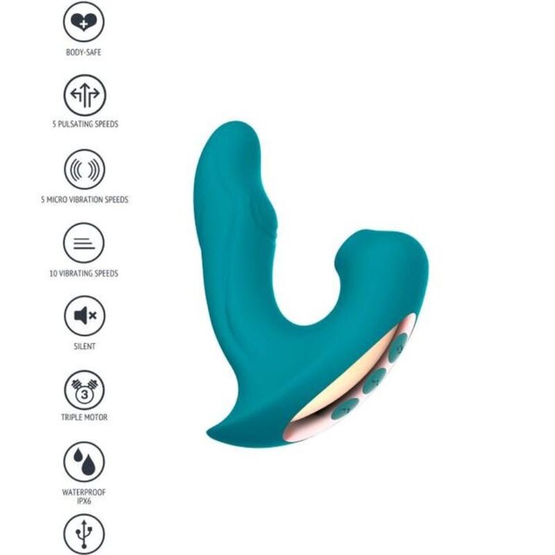 XOCOON - STIMULATEUR ETERNAL LOVE VIBE VERT - Sensualia
