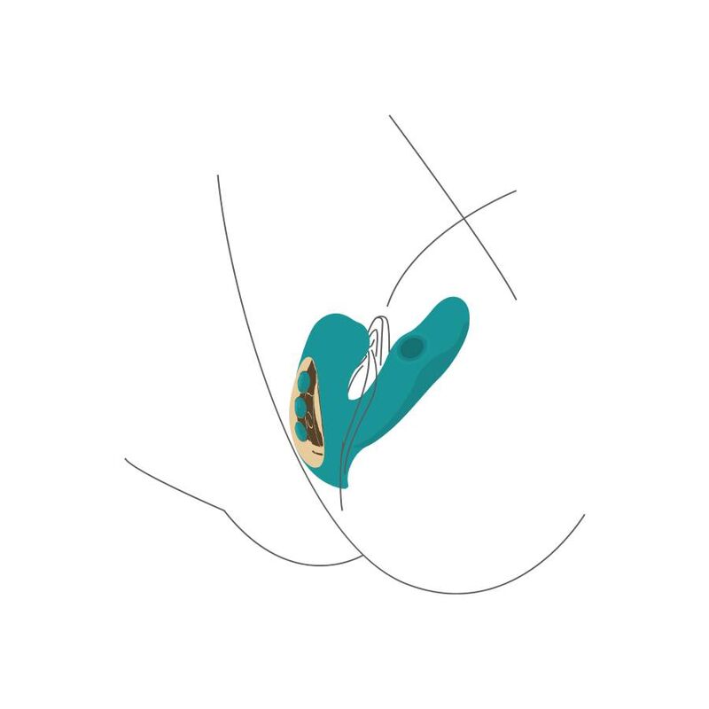 XOCOON - STIMULATEUR ETERNAL LOVE VIBE VERT - Sensualia