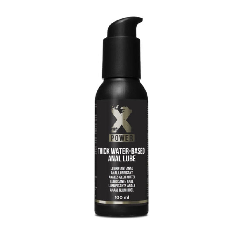 XPOWER - LUBRIFIANT ANAL ÉPAIS BASE D-EAU 100 ML - Sensualia