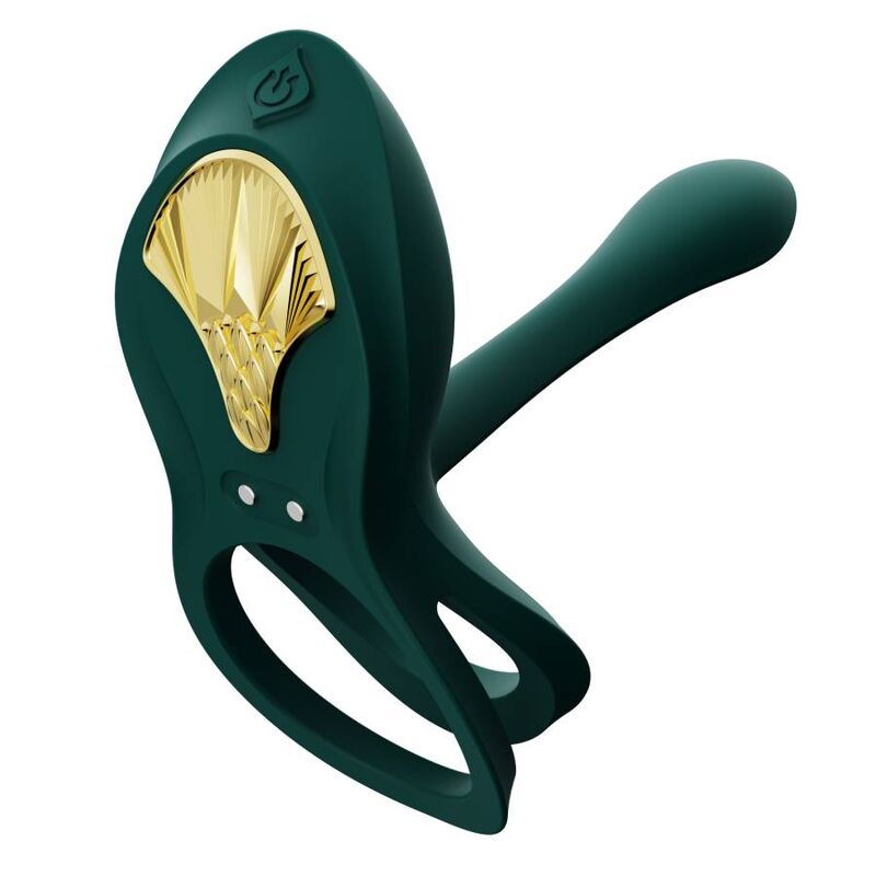 ZALO - BAGUE VIBRANTE COUPLES BAYEK VERTE - Sensualia