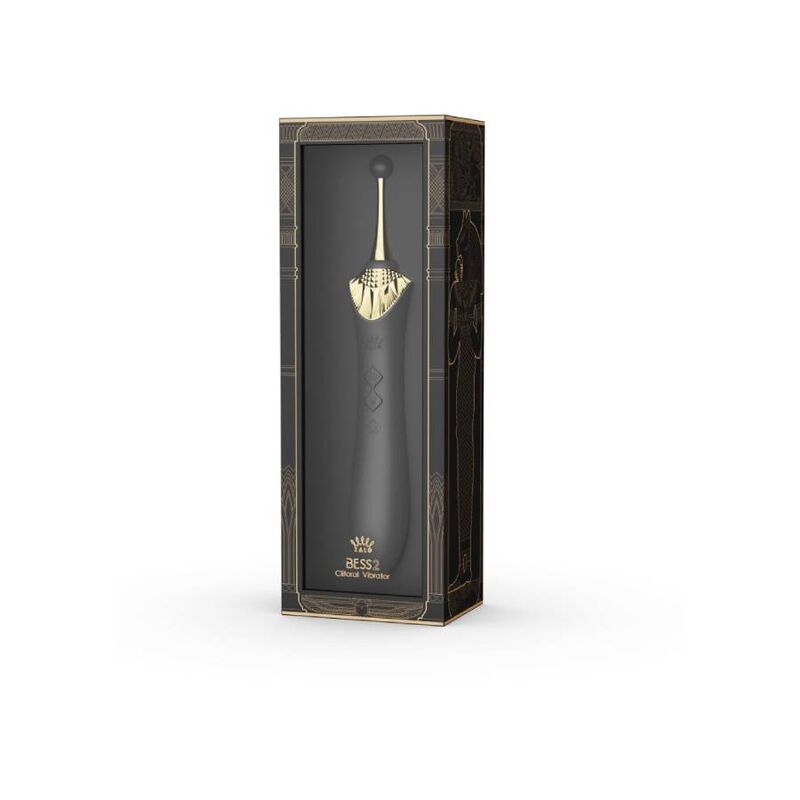 ZALO - BESS 2 CLITORAL MASSAGER BLACK - Sensualia