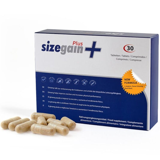 500 COSMETICS - PILULES SIZEGAIN PLUS POUR AGRANDIR LE PÉNIS - Sensualia