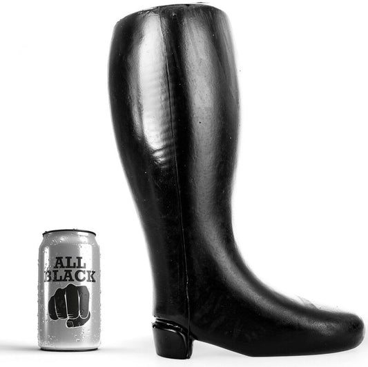 ALL BLACK - BOTTE DE FISTING SOUPLE GÉANTE 31 CM - Sensualia
