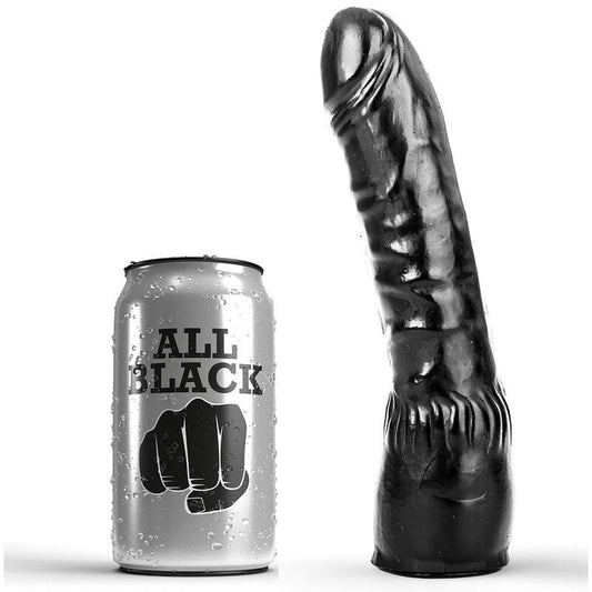 ALL BLACK - GODE NOIR RÉALISTE 20 CM - Sensualia