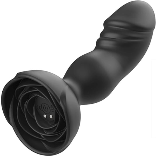 ARMONY - EXTREME A BLOOM VIBRATEUR ROSE ET PLUG ANAL TÉLÉCOMMANDE NOIR - Sensualia