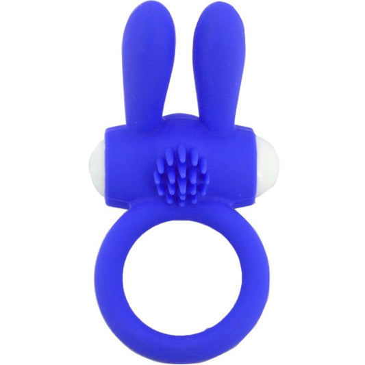 ARMONY - MR BUNNY ANNEAU VIBRATEUR SILICONE BLEU - Sensualia