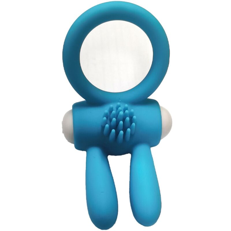ARMONY - MR BUNNY ANNEAU VIBRATEUR SILICONE NOIR - Sensualia