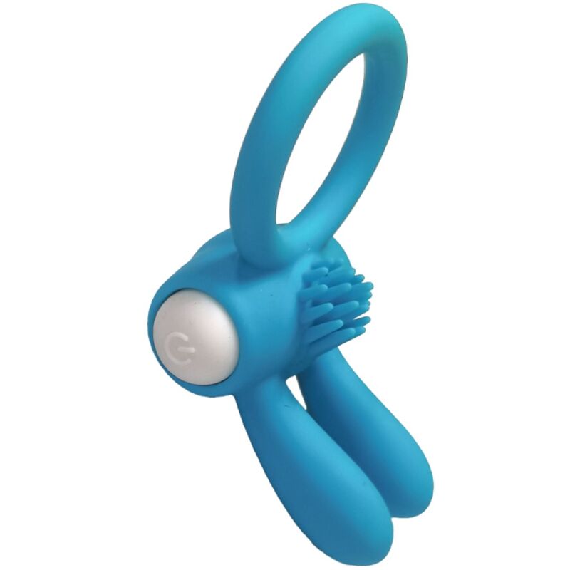 ARMONY - MR BUNNY ANNEAU VIBRATEUR SILICONE NOIR - Sensualia